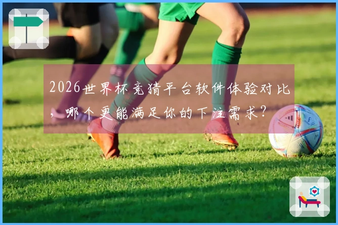 2026世界杯竞猜平台软件体验对比，哪个更能满足你的下注需求？