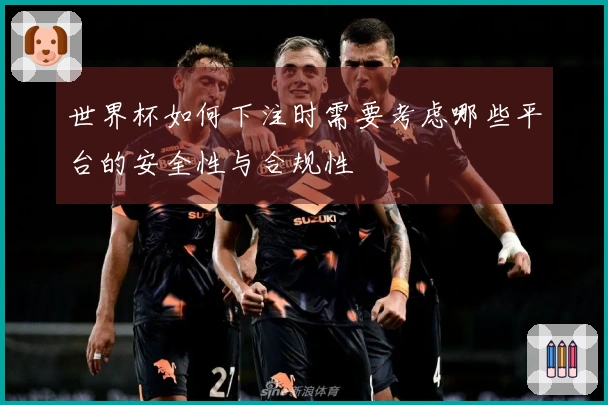 世界杯如何下注时需要考虑哪些平台的安全性与合规性