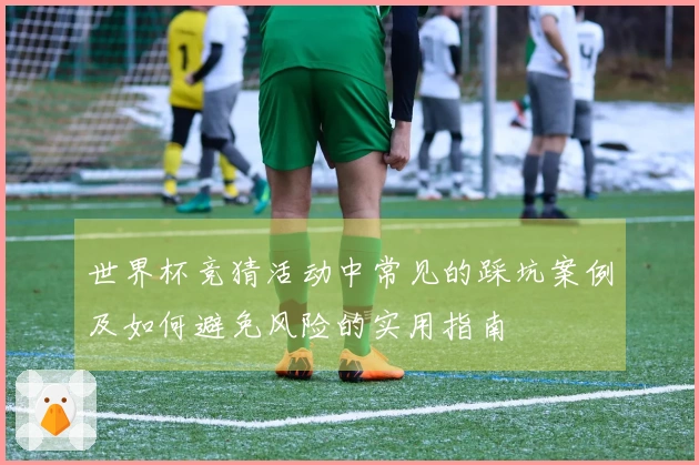 世界杯竞猜活动中常见的踩坑案例及如何避免风险的实用指南
