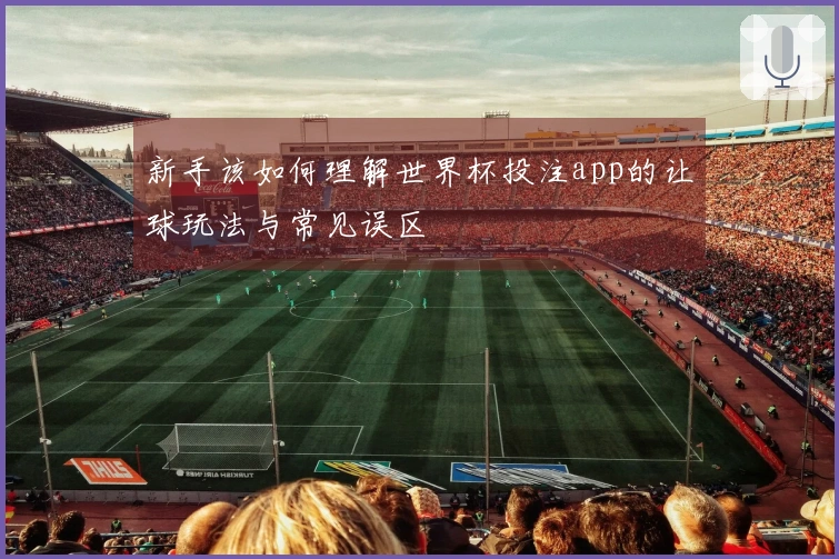 新手该如何理解世界杯投注app的让球玩法与常见误区