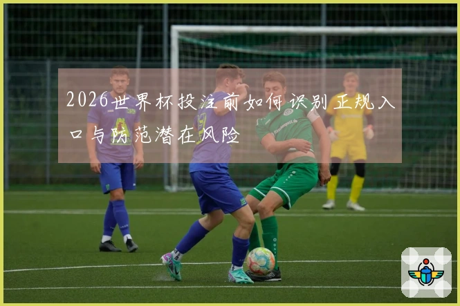 2026世界杯投注前如何识别正规入口与防范潜在风险